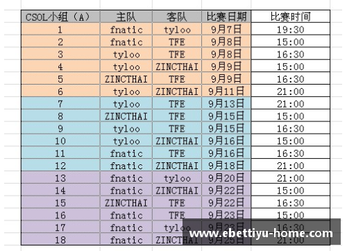 ebet易博体育NBA直播时间表及详细赛程安排一览